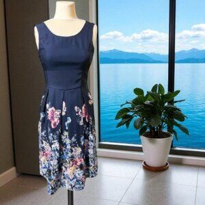 Love & Bravery Floral Fit & Flare  Dress
